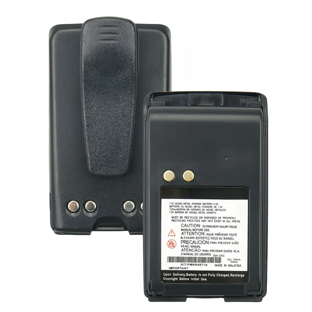 10PCS PMNN4071A 7.2V 1800mAh Ni-MH Replacement Battery for Motorola Mag One A8 A6 BPR40 PMNN4071 PMNN4071AR Two Way Radios