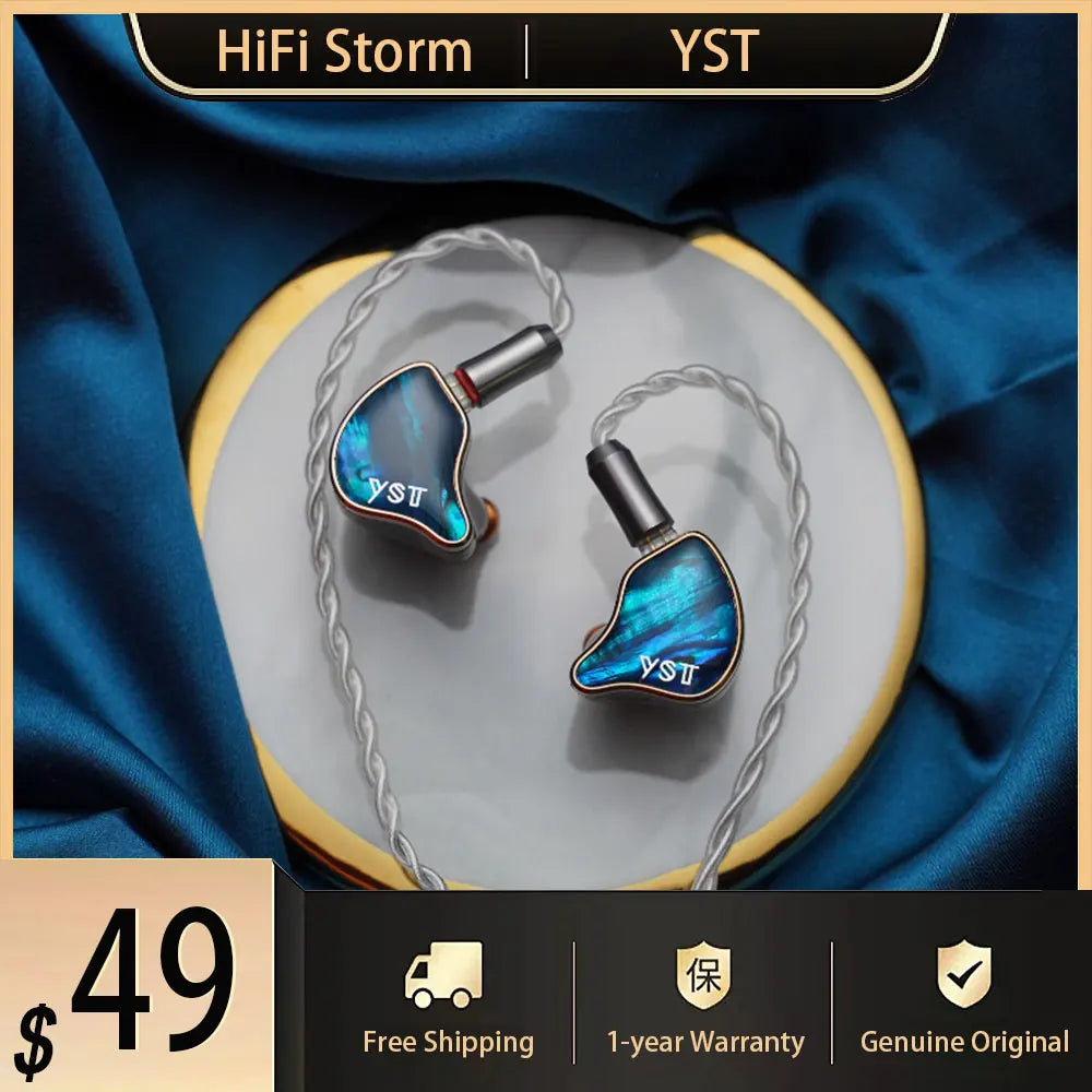 HiFi Storm HiFi Earphone Lucky Bag New Genuine Product Gifts For Fans Include ARISYN HUO SHU Headphone YST02 YST03 Earbuds