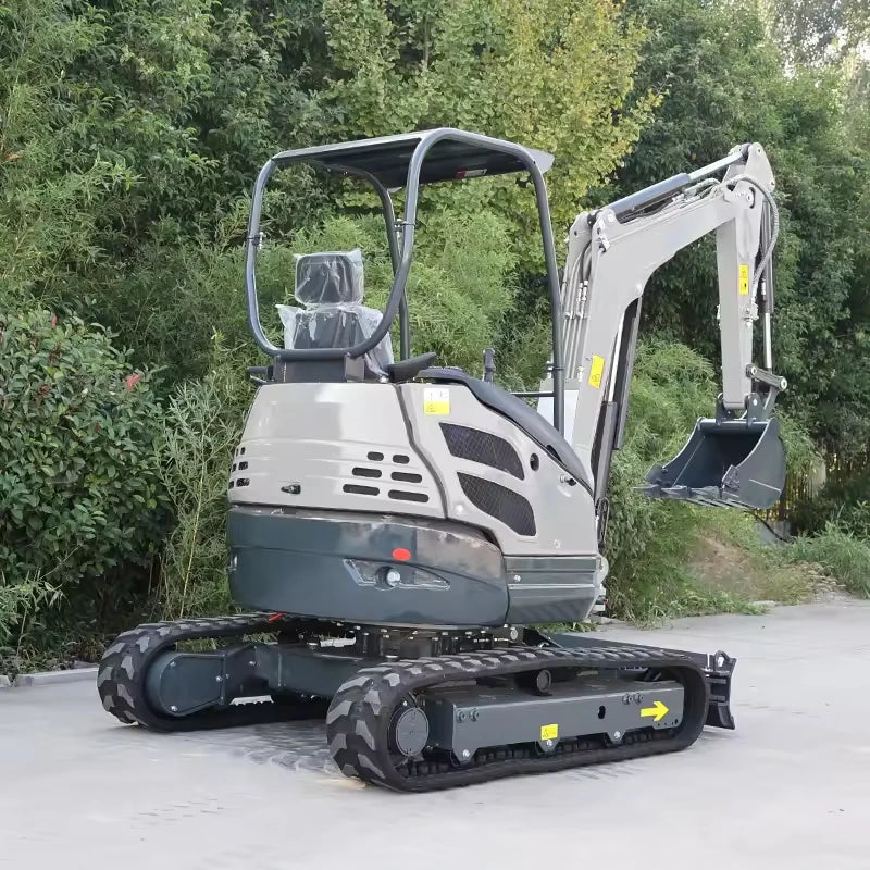 3-Ton Kubota Mini Digger – EPA Crawler Excavator with Side Swing Boom
