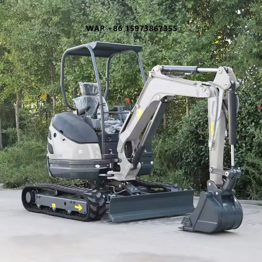3-Ton Kubota Mini Digger – EPA Crawler Excavator with Side Swing Boom