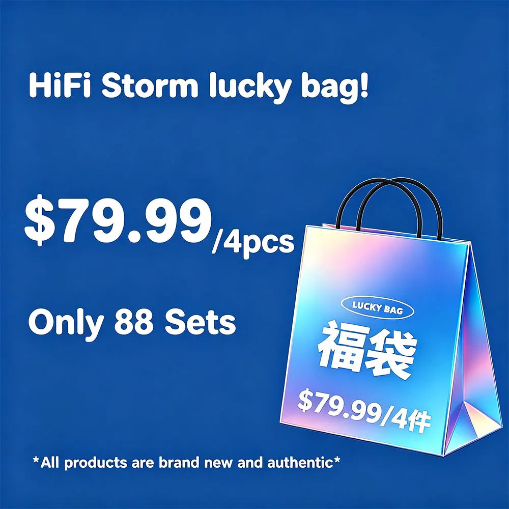 HiFi Storm HiFi Earphone Lucky Bag New Genuine Product Gifts For Fans  Include ARISYN HUO SHU Headphone YST02 YST03 Earbuds