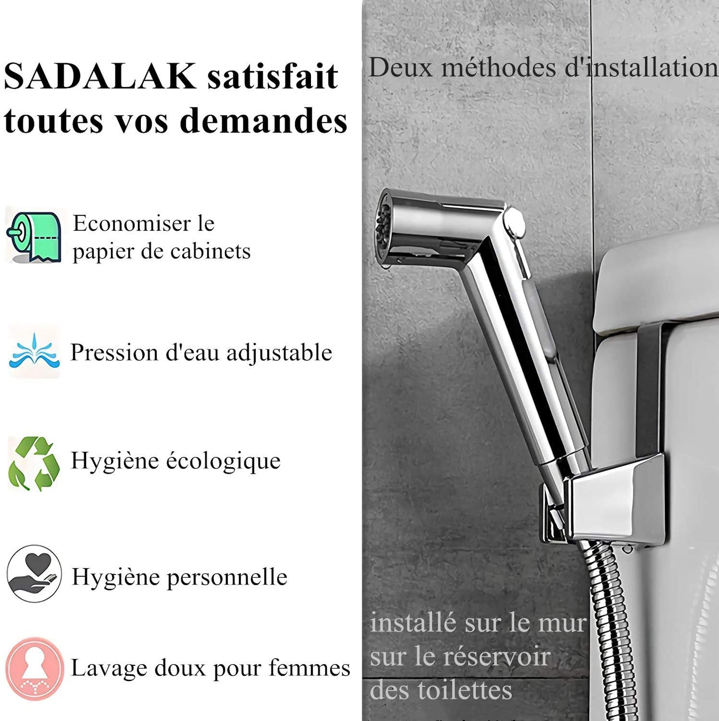 Handheld Spray Gun for Bathing and Pet Showering