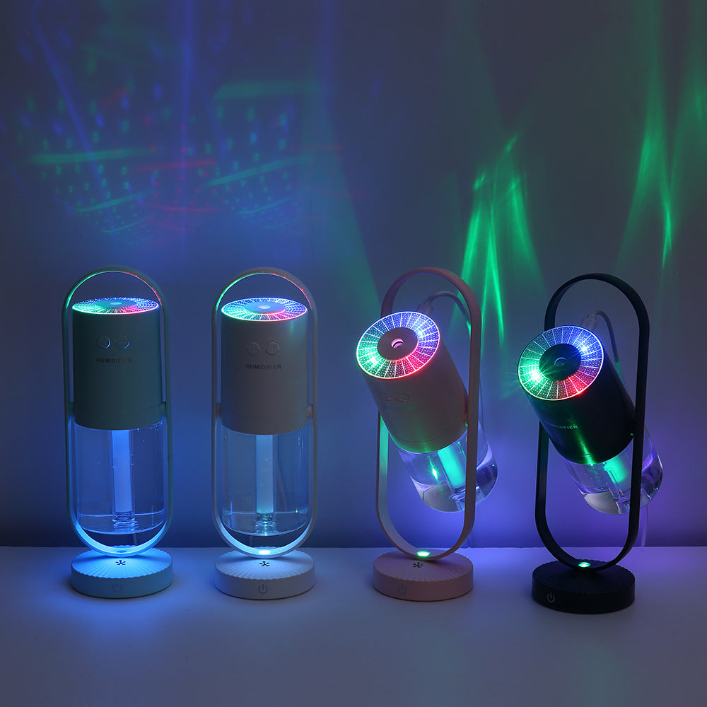 New Magic Shadow USB Mini Humidifier with Atmosphere Light