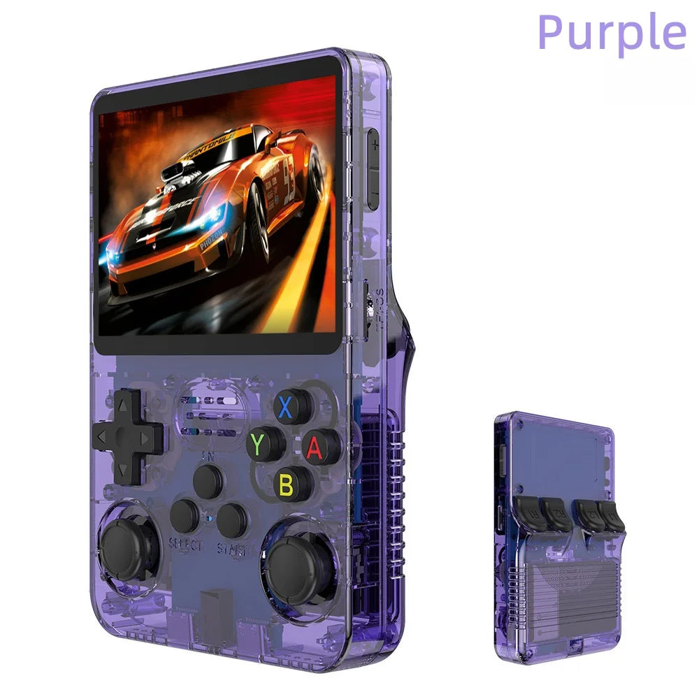 R36S Retro Handheld Game Console – 3.5" IPS Screen, 20,000+ Games, Linux, Portable