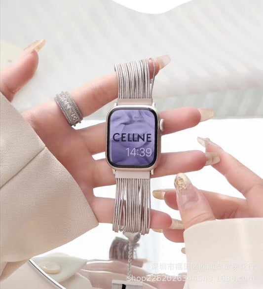 Starlight Color Tassel Band for Apple Watch Series 8