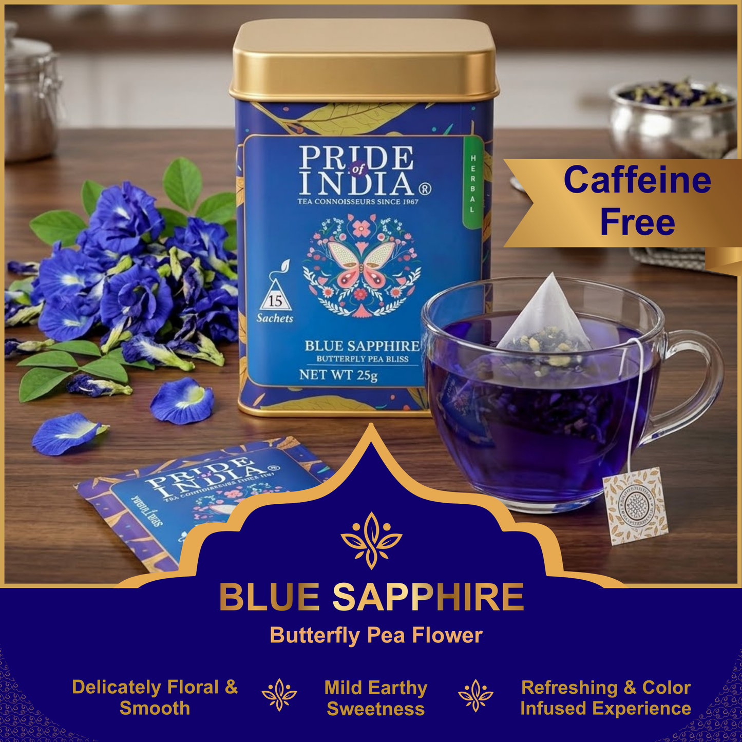 Blue Sapphire - Butterfly Pea Bliss Tea Bags