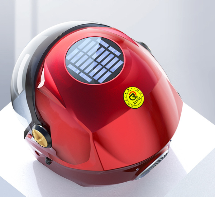 Smart Bluetooth Air Conditioning Helmet with Music