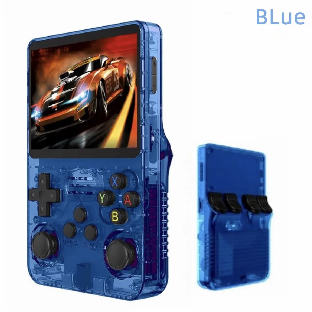 R36S Retro Handheld Game Console – 3.5" IPS Screen, 20,000+ Games, Linux, Portable