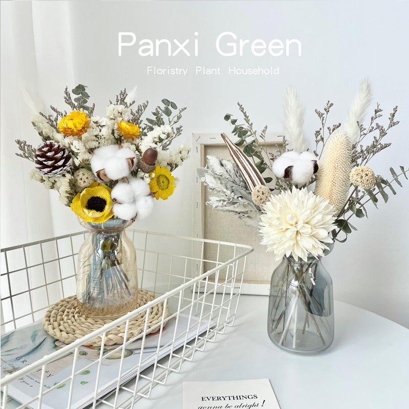 Dried Flower Bouquet Decoration for Living Room DIY