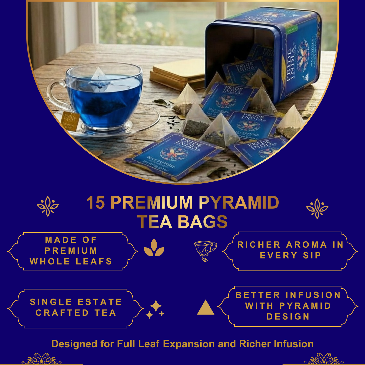 Blue Sapphire - Butterfly Pea Bliss Tea Bags