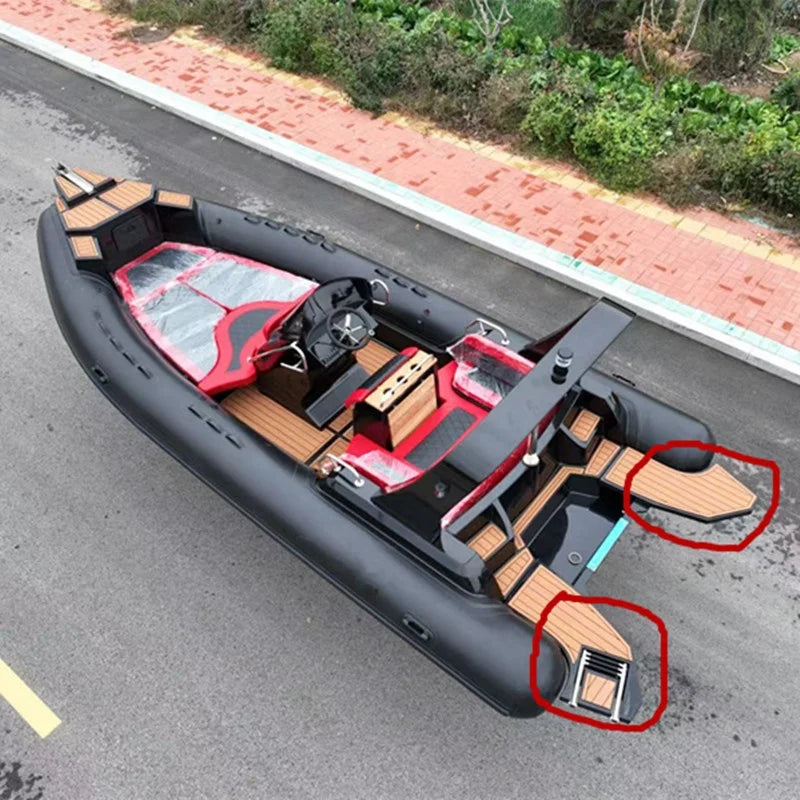 7m CE Tornado Hypalon Fiberglass Inflatable RIB Boat – Tourist & Leisure Yacht