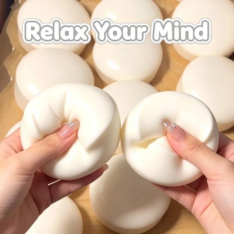 Taba Squishy Yogurt Cake Bread Squeeze Toy Soft Stress Relief Slow Rising Sensory Fidget Toys for Kids and Adults Relaxing Gifts