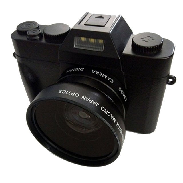 4K HD Semi-Digital SLR Camera with 16x Wide-Angle Lens