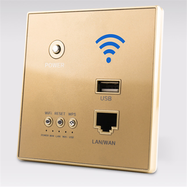 86 Type 300MB Wireless WiFi Router Wall Panel