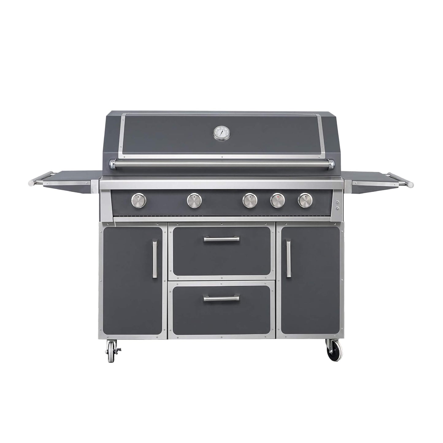 49-Inch Professional 99K BTU Outdoor Stainless Steel BBQ Grill (SAK91342)