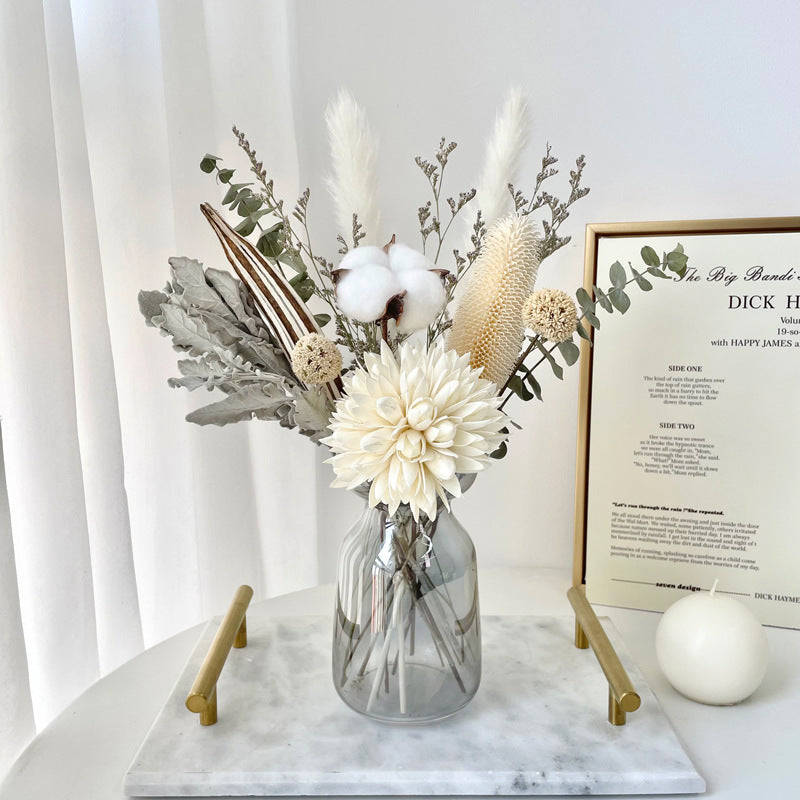 Dried Flower Bouquet Decoration for Living Room DIY