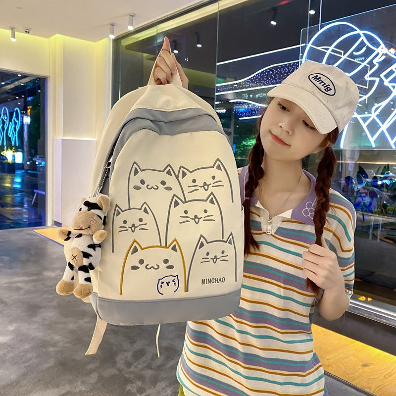 Cute Large Capacity Korean Style Backpack for Students