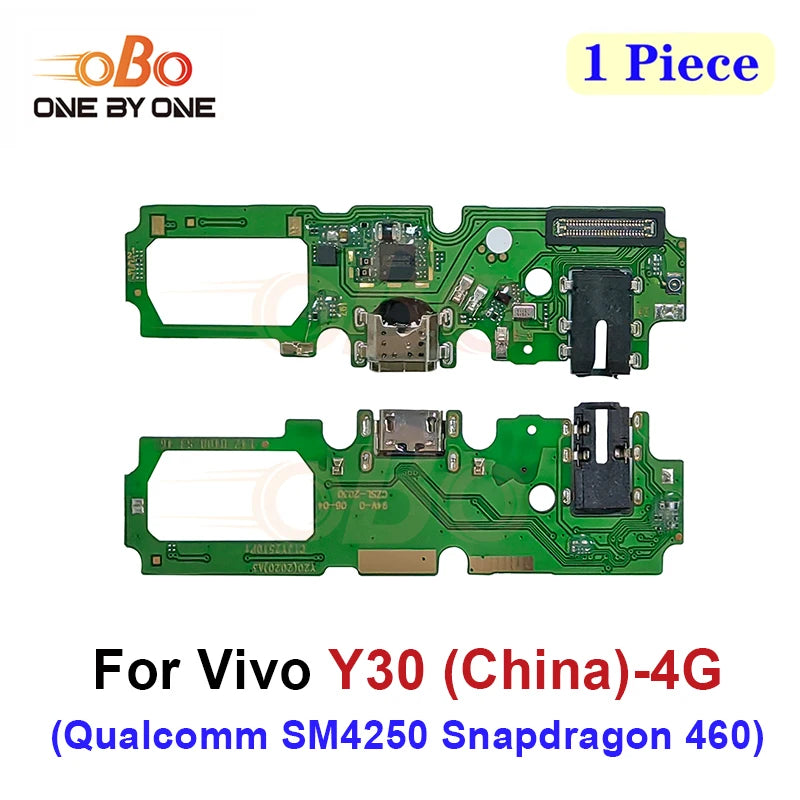 USB Charging Dock Board For Vivo Y21 Y30 Y31s Y32 Y33s Y51 Y52s 5G 2021 Charger Port jack plug Connector Flex Cable Repair (1PC)