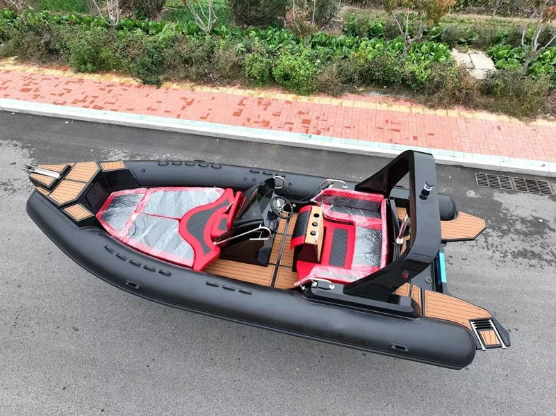 7m CE Tornado Hypalon Fiberglass Inflatable RIB Boat – Tourist & Leisure Yacht