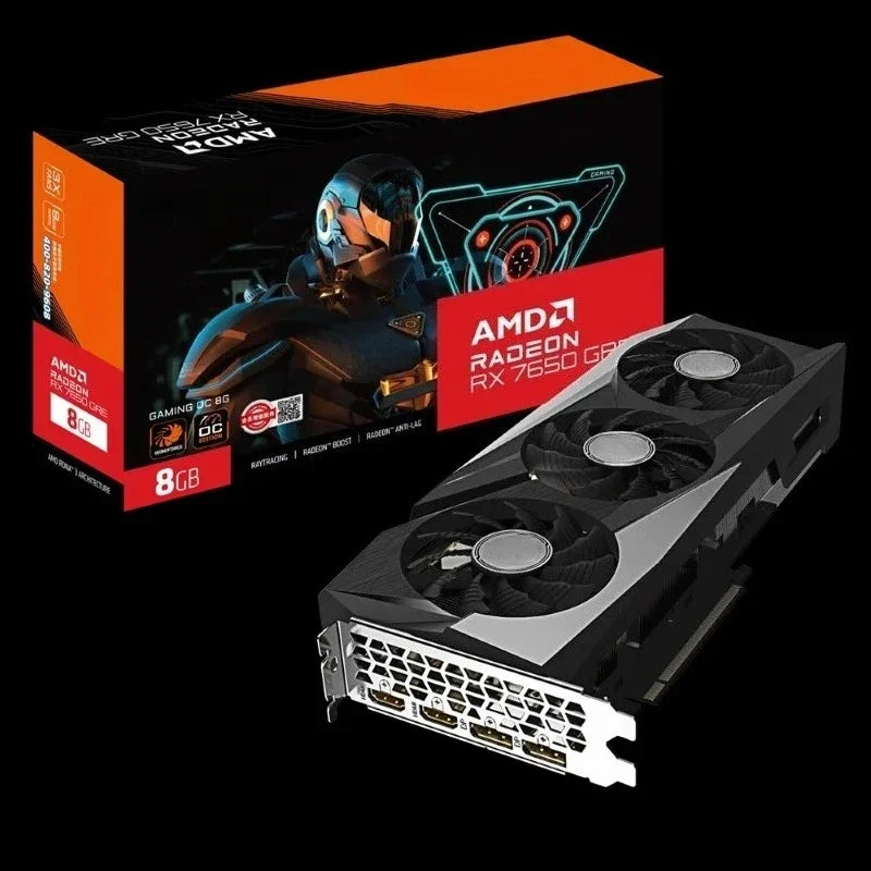 RX 7650 GRE Gaming OC 8GB Graphics Card – E-Sports GPU