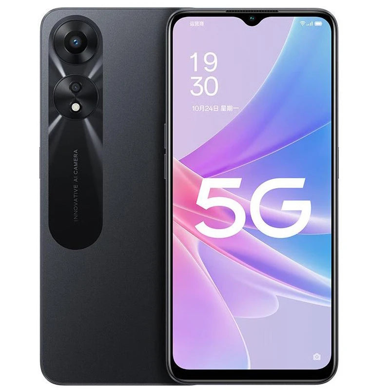 OPPO A78 5G SmartPhone Global firmware RAM 8GB ROM 256GB 50MP Android 12 MTK Dimensity 700 5000mAh CPH2491 used phone