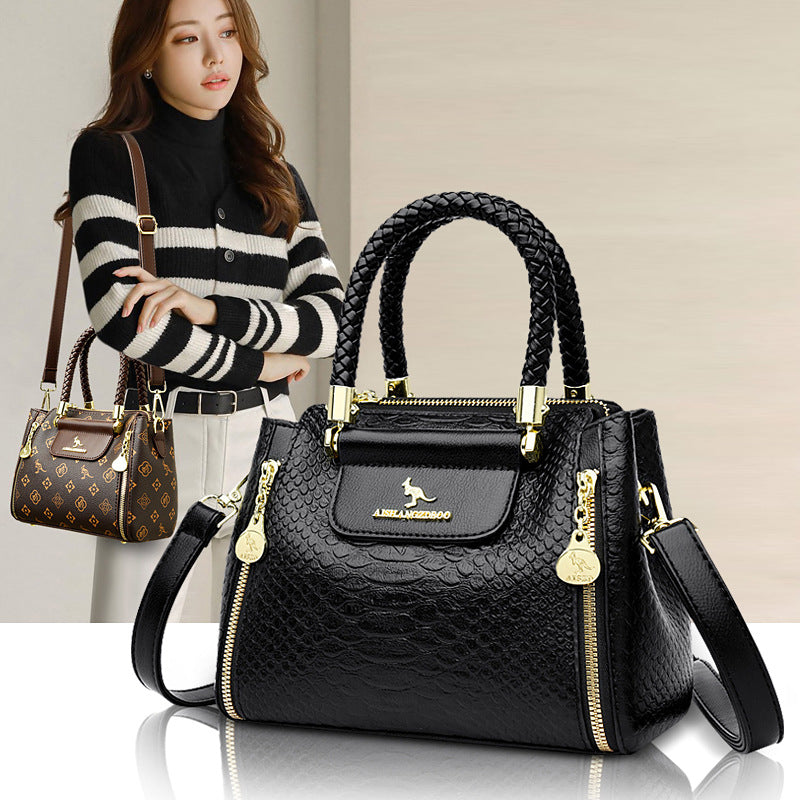 Genuine Leather Large Capacity Tote Bag for Women 2023
