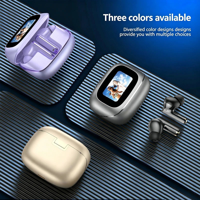 BOSECXT TOUR PRO6 Wireless Earbuds – ANC, Smart Touch Screen, Heavy Bass