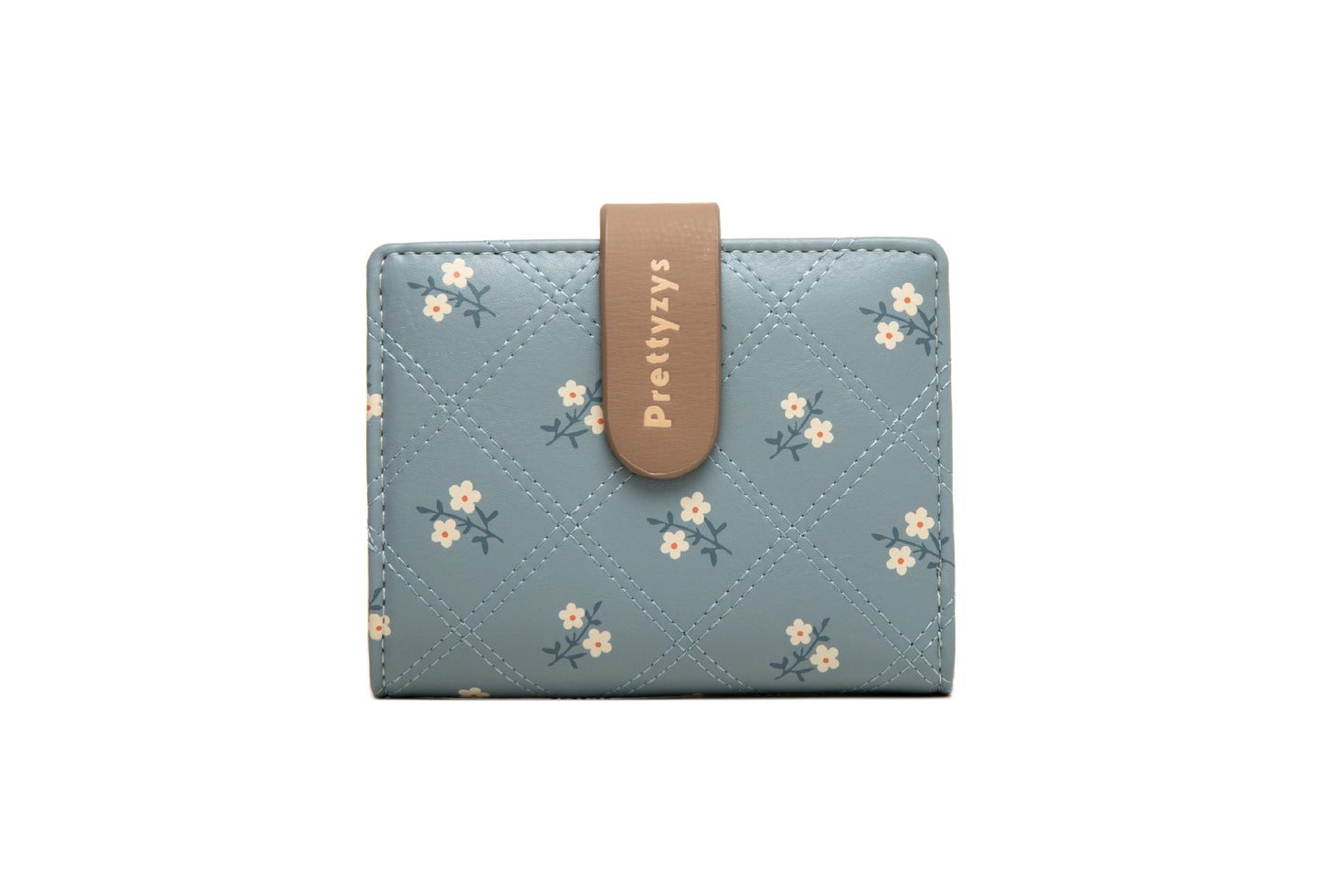 Women's Soft Printed Folding Wallet with Card Slots