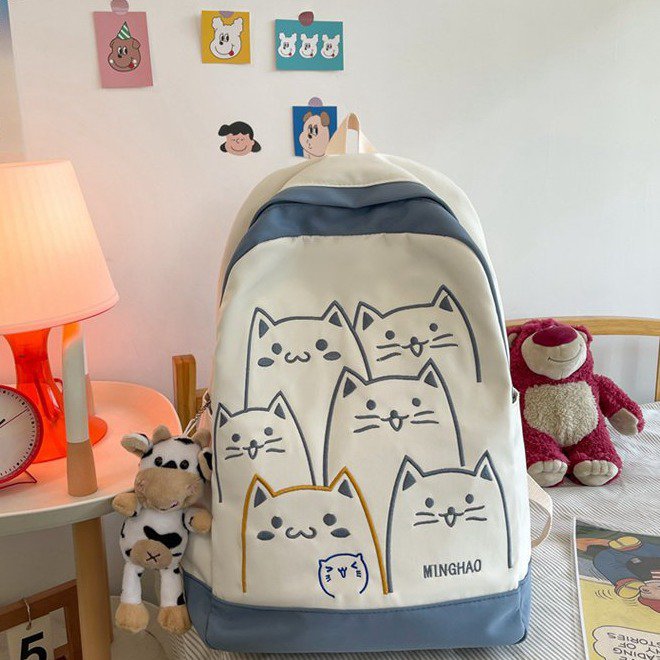 Cute Large Capacity Korean Style Backpack for Students