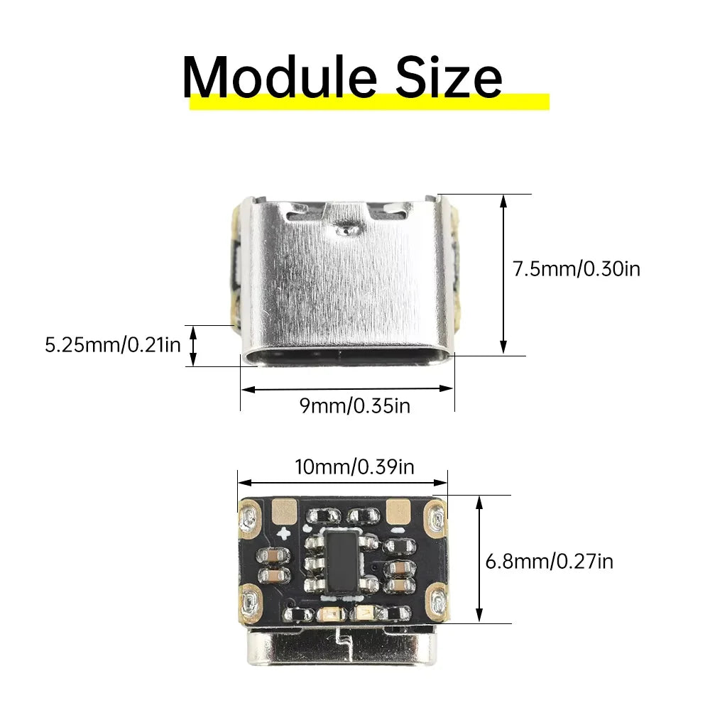 1-20PCS Mini Lithium Battery Charging Board Module 3.7V 4.2V 18650 Lithium Battery Charger Protection Board Type-C Interface