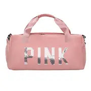 Large Capacity Sequins Decor Travel Duffle Bag