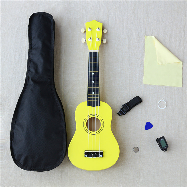 21-Inch Wooden Ukulele, Acoustic Instrument