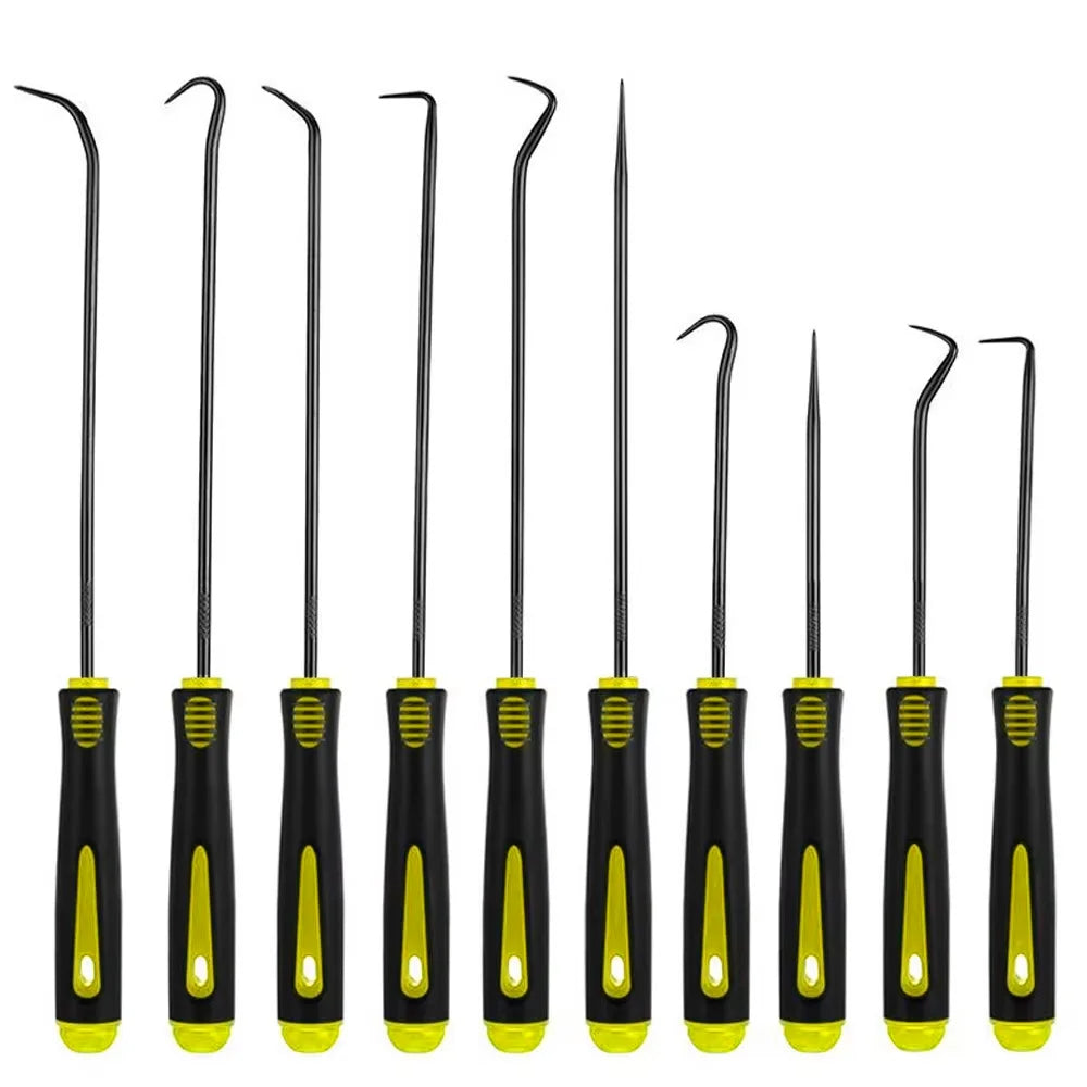 Precision Pick & Hook Set – Oil Seal, O-Ring & Gasket Remover Tool for Auto Repair (4/10 Piece)