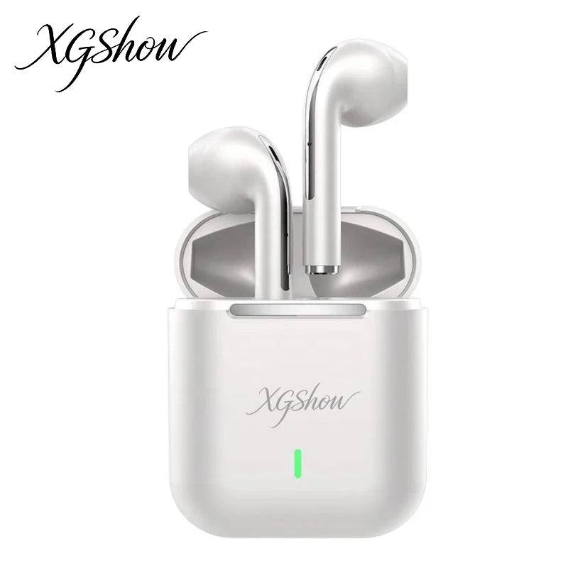 Original XGSHOW J18 TWS Wireless Earphones Bluetooth Ture Sport Headphones HiFI Stereo Game Waterproof Headset With Mic