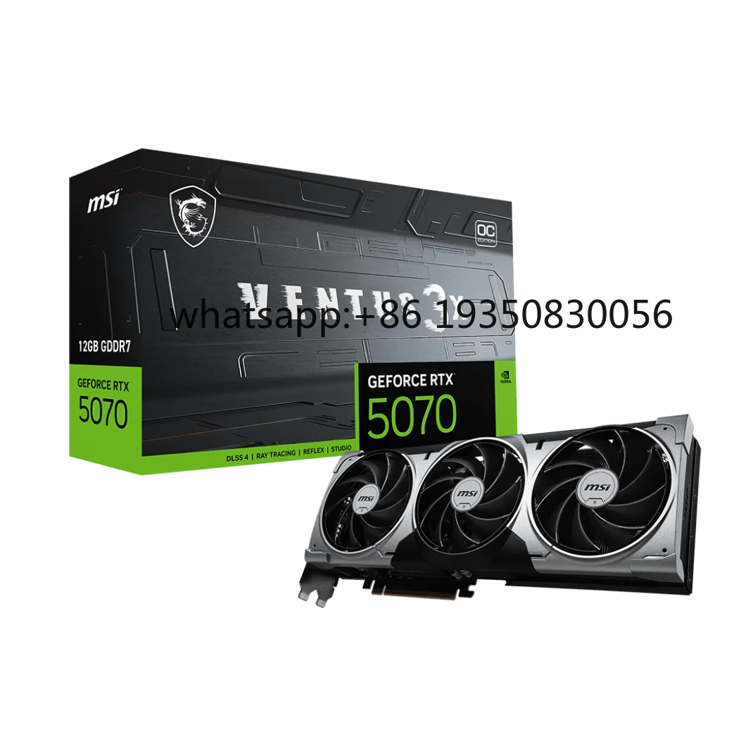 GeForce RTX 5070 Ti 12GB Gaming GPU – VENTUS 3X OC Desktop Graphics Card