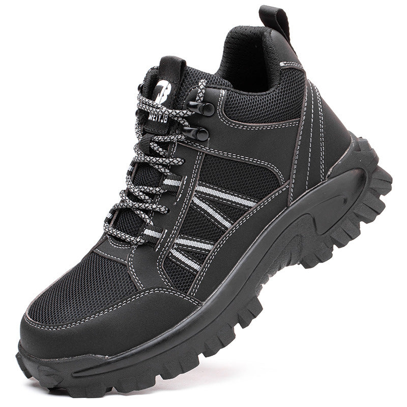 Steel Toe Work Boots for Men and Women, Lightweight & Breathable