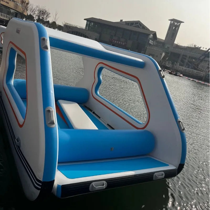 Electric Inflatable Yacht – Portable & Foldable Large Leisure Boat