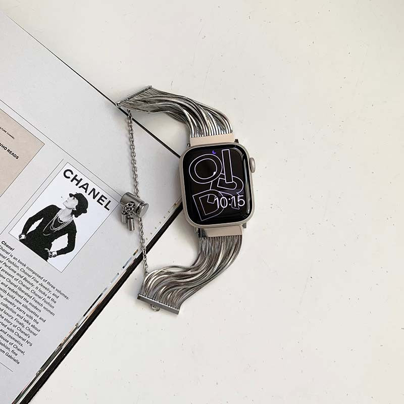 Starlight Color Tassel Band for Apple Watch Series 8