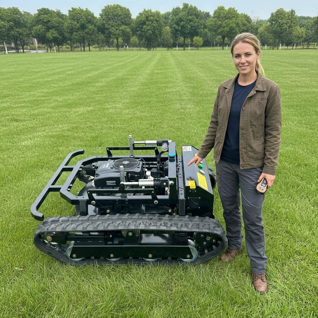 Heavy Duty Remote Control Flail Mower – 800mm Cutting Width for Solar Farms & Large Properties