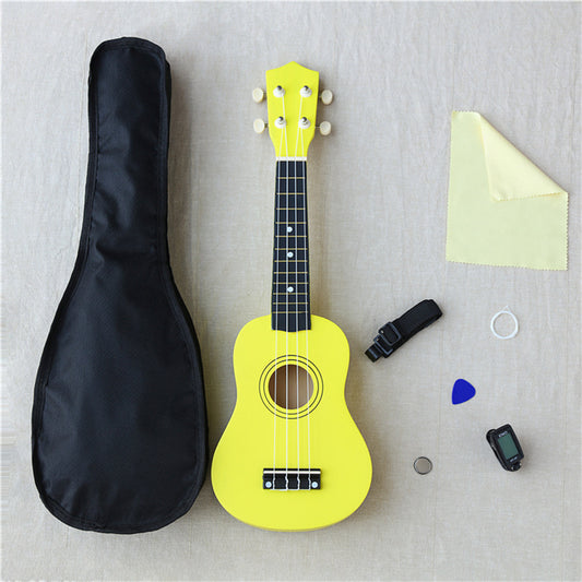 21-Inch Wooden Ukulele, Acoustic Instrument