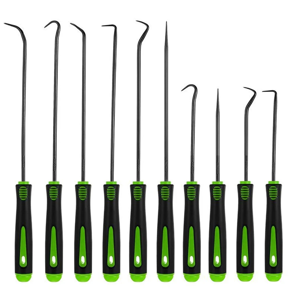 Precision Pick & Hook Set – Oil Seal, O-Ring & Gasket Remover Tool for Auto Repair (4/10 Piece)