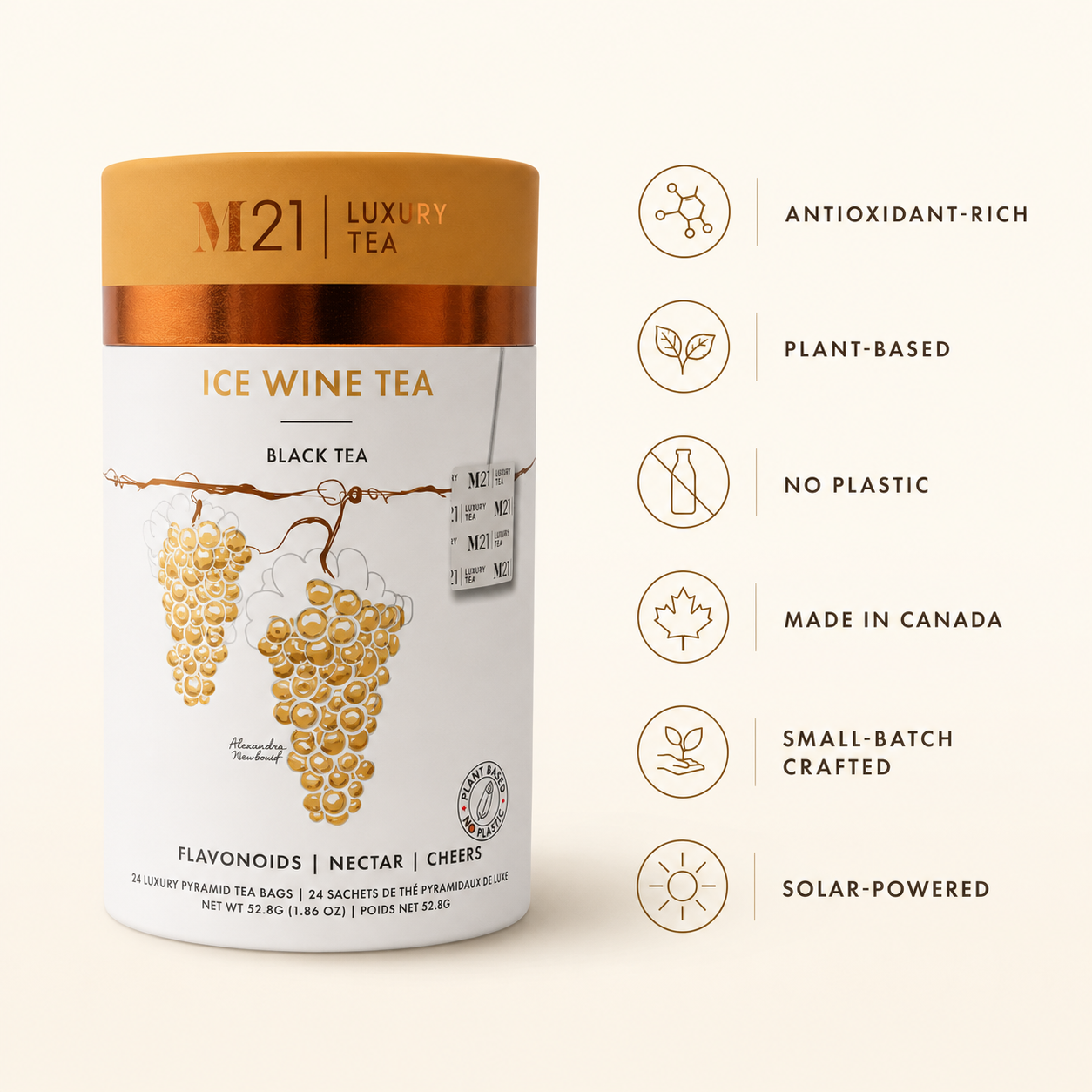 Ice Wine Luxury Black Tea | Canadian | 24ct