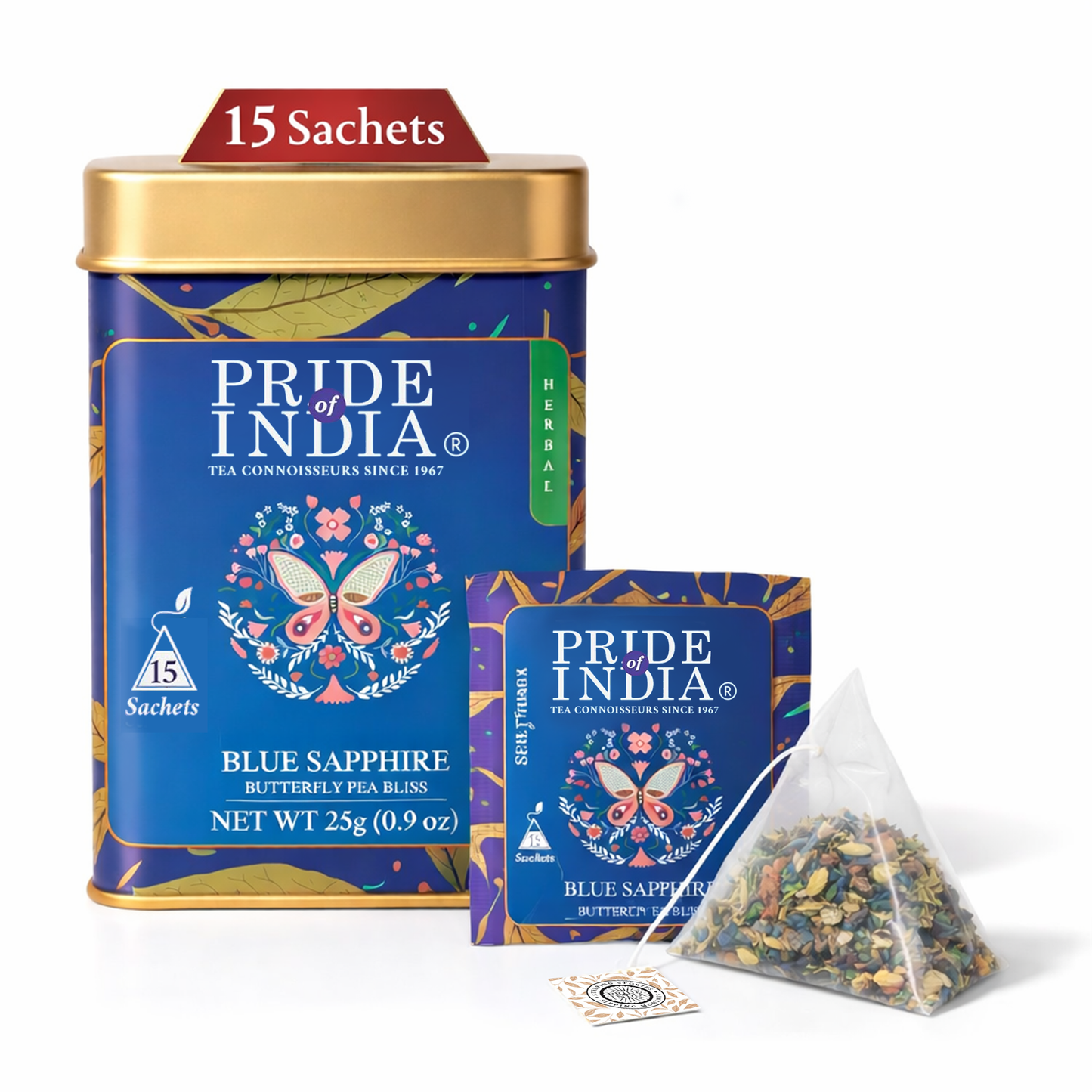 Blue Sapphire - Butterfly Pea Bliss Tea Bags