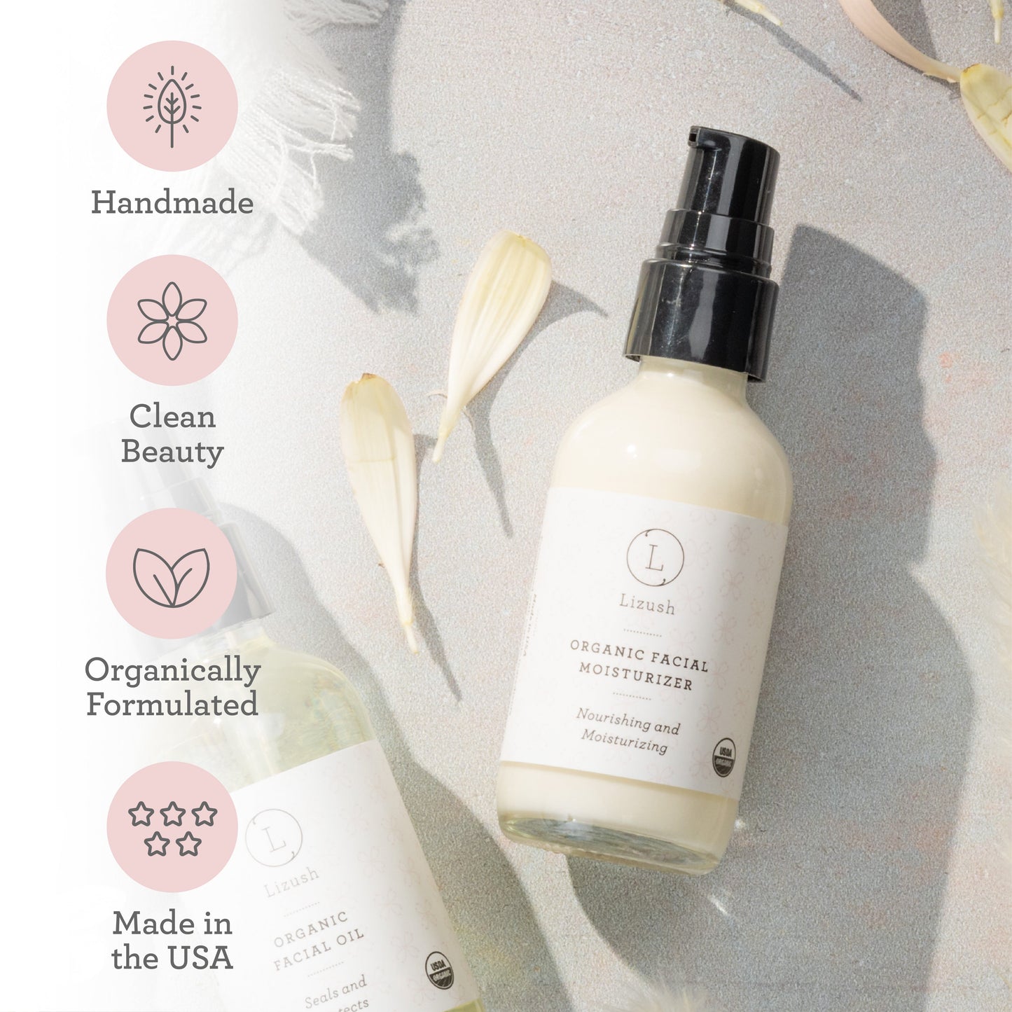 Organic Facial Moisturizer – Natural Nourishing Face Cream