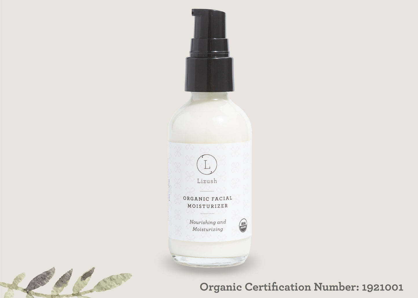 Organic Facial Moisturizer – Natural Nourishing Face Cream