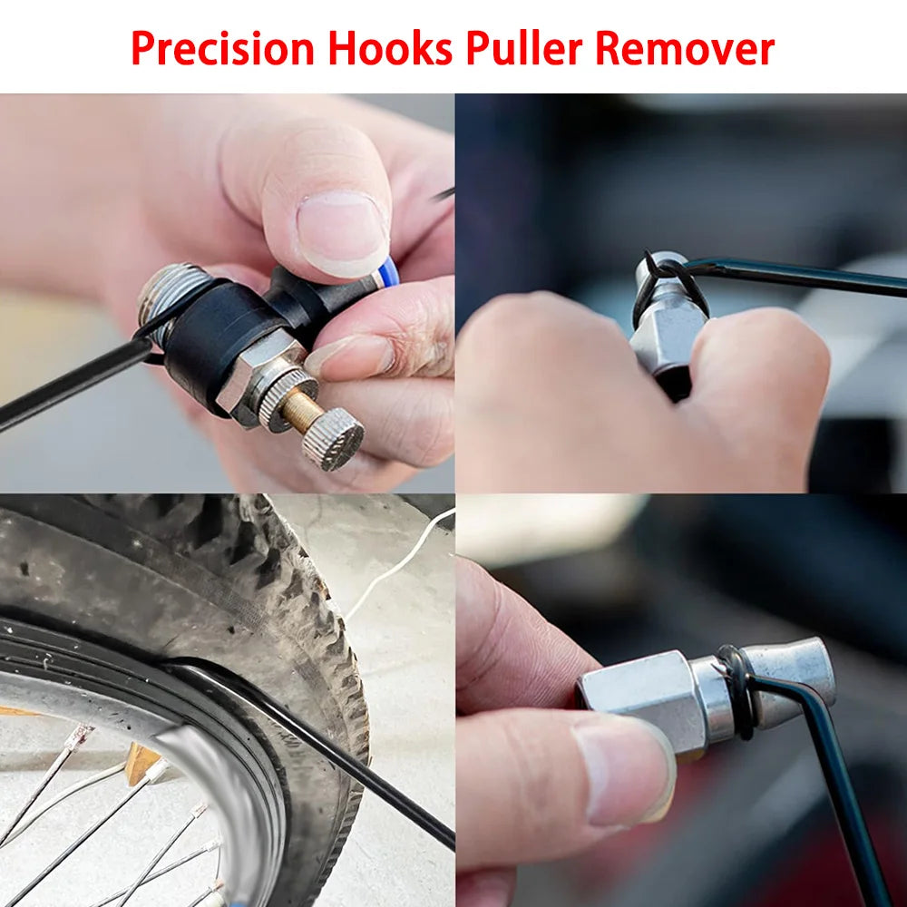 Precision Pick & Hook Set – Oil Seal, O-Ring & Gasket Remover Tool for Auto Repair (4/10 Piece)