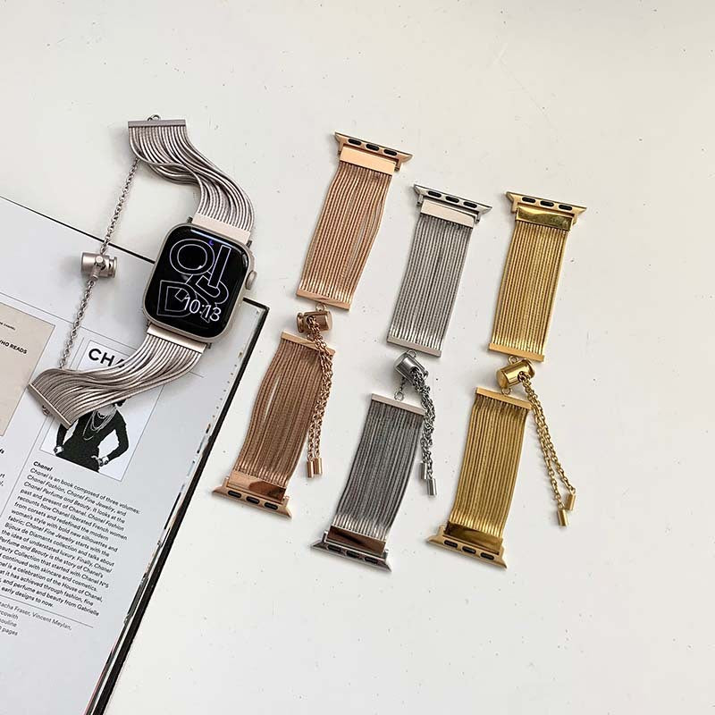 Starlight Color Tassel Band for Apple Watch Series 8