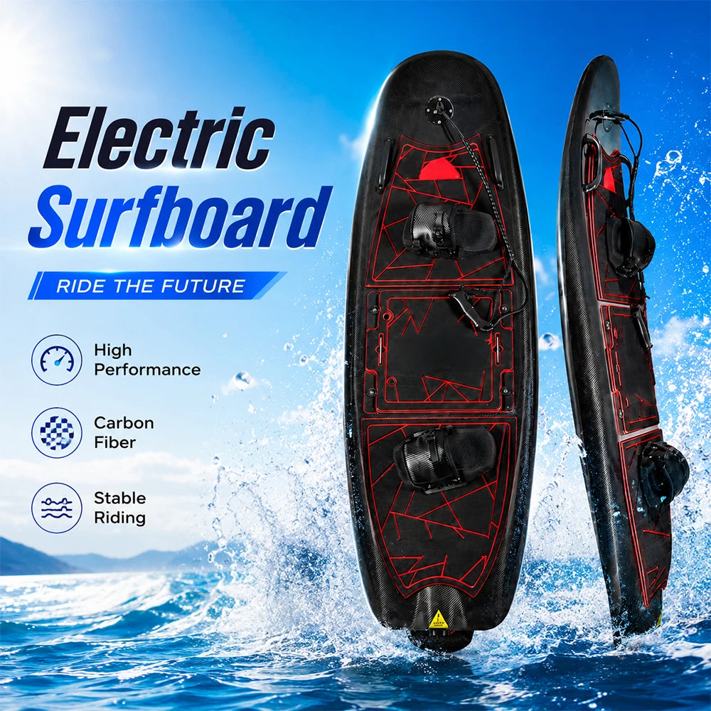 Luxury Electric Surfboard – Lightweight Jet Surf Board for Water Sports & Adventure