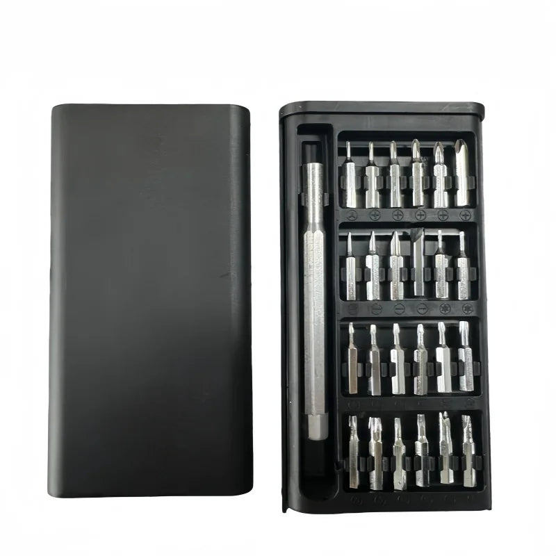 24 in 1 digital maintenance precision screwdriver set with portable storage box and electronic device disassembly tool