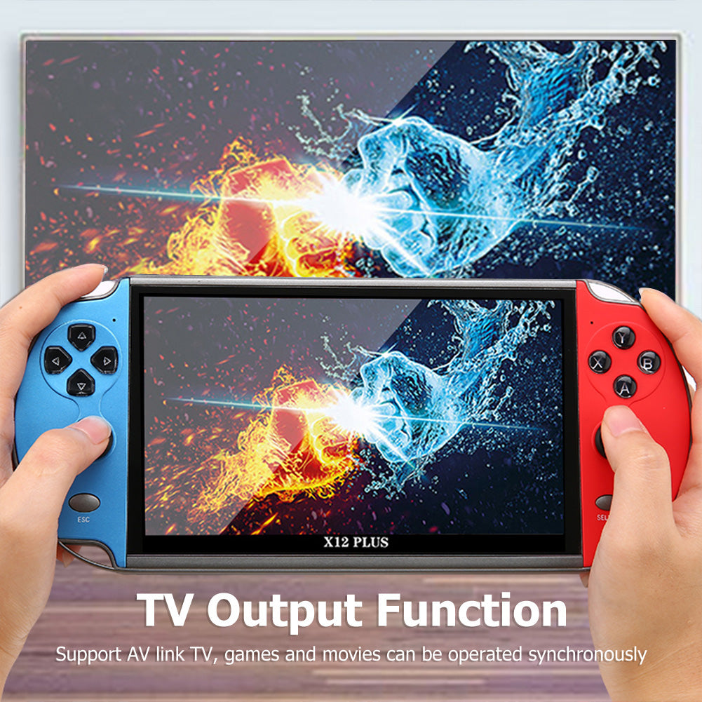 Portable Retro Gaming Console with 10,000 Games HD Screen